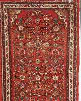 Hosseinabad, Persien, 310 x 89cm, , EHZ 3 Flor Wolle,ca.20 Jahre, reinigungsbed.