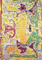 Stella, Frank, Plakat zur Ausst. The CircuitPrints, Walker Art Center 1988, Farboffset, handsign., ca. 96,5 x 58,5 cm