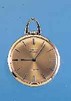 PARA FRACKUHR MODELL KLASSE, SCHWEIZ UM 1970GG 585/000, D. CA. 34 MM, 17 ST., RUNDANKER- WERK VON AS KAL. 1758, INCABL. STOßGES., L. LAGERSP., ...