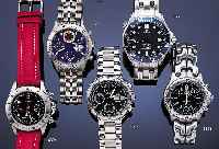 MAURIN AUTOMATIKCHRONOGRAPH, REF.-NR. 46/766/2, SCHWEIZ UM 1998, EDELST. TEILW. MAT-T., TEILW. POL., BEIDS. MINERALFLACHVERGL., SCHW. ...