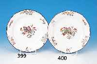 TELLER, MEISSEN, UM 1860-70, 1. WAHL, PORZELLAN, BUNT BEMALT IM KAKIEMONDEKOR, D. CA. 21 CM