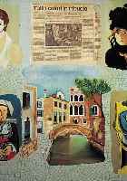 BARTOLINI, LUCIANO, GEB. 1948 FIESOLE, LEBT IN FLORENZ UND MAILAND, ZAHLREICHE AUSSTEL- LUNGEN, HIER: DONNE DI ARTISTI, ÖL/LWD COLLA- GIERT, ...