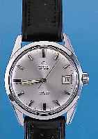CONSUL Herrenarmbanduhr Modell Aquatic, Ref.-Nr. 4273/109, Schweiz um 1964, Edelst., Bodengedr., bei Fertigst. wassergesch., Zentralsek.Datum, 30 ...