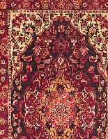 BACHTIAR, PERSIEN CA.371 X 216 CM. EHZ.3 FLOR WOLLE CA.40 JAHRE.