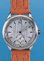 NOVACHRON HERRENARMBANDUHR MODELL SANTA BAR- BARA SILVER, SCHWEIZ 1999, EDELSTAHL MATT., BEIDS. VERGL., BODEN 6-FACH VERSCHR., GUILL. U. VERS. ...