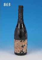 1 FLASCHE MUMM & CO DEUTSCHER SEKT, JAHRGANG 1929, BRUT, ETIKETT BESCHäDIGT, H. CA. 32CM,INHALT NICHT GEPRüFT