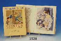 JEAN DE LA FONTAINE: CONTES ET NOUVELLES DE LA FONTAINE, PARIS, LA BELLE EDITION 40/50ER J., BUNTE GRAVUREN V. GASTON BARRET, EROTISCHE DARST., CA. ...