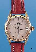 UNIVERSAL GENEVE Herrenarmbanduhr Modell Uni- sonic, Schweiz um 1999, Metall-Rundgeh. ver-g., beids. Mineralflachgl., aus Restbest. re- montiert, ...