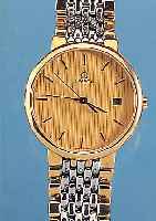 OMEGA HERRENARMBANDUHR MODELL DE VILLE, REF.-NR. 3961012, SCHWEIZ UM 1984, METALL HARTVERG., METALLBAND Z.T. VERG., MINERAL- FLACHGL., ...