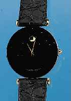 ZENITH Herrenarmbanduhr Modell Museums Watch, Ref.-Nr. 27,2010,061, Schweiz um 1989, Me- tall hartverg., Edelst.-Boden gedr., Saphir- gl. über ...