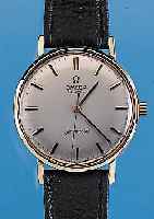 OMEGA Herrenarmbanduhr Modell Seamaster, Ref.-Nr. 1229868, Schweiz/USA um 1963, GG- filled Geh., Einschalenausf., A-Welle u. Kro- ne prov. ...