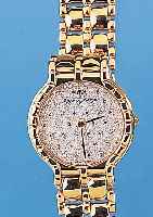 MAURICE LACROIX Damenarmbanduhr, Ref.-Nr. 78950, Schweiz um 1992, Metall hartverg. incl.Gliederband, High-Tech-Quartzwerk, Mineral- flachgl., ...