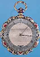 J.F. BAUTTE & Cie. Herrentaschenuhr Lepine- Ausführung, Ref.-Nr. 48896/3, Schweiz um 1845, GG 750/000, aufwend. Form, Lünette, Pen-dantbügel ...