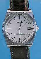 SEIKO Herrenarmbanduhr Modell A.G.S., Ref.- Nr. 2D1012, Japan um 1994, Edelst., Boden ge- schr., Saphirflachgl., Zentralsek., Datum, ...
