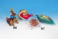BLATTSCHALE, SALVIATI, MURANO, 2. HäLFTE 20. JH., FARBLOSES GLAS, GRüNES ZWISCHENGLAS, 26 X 11 CM, GOLDSTAUB EINGEPUDERT