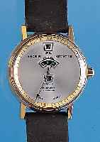 ANOSIS Herrenarmbanduhr Instandtime, Schweizum 1964, Metall hartverg., Edelst.-Schr.- Boden, Digitalanz., Std. u. Datum rastend, Min. u. Sek. ...