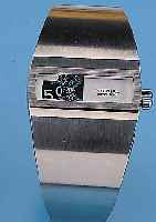 PREDIAL Herrenarmbanduhr, Ref.-Nr. 9004, Schweiz um 1970, Edelst., Boden geschr., Edel-st./Leder-Kombiband, Digitalanz., Std., Min. u. Sek. ...