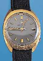 BULOVA Herrenarmbanduhr Accutron, Ref.-Nr. H319731, Schweiz um 1968, Metall hartverg., Edelst.-Boden geschr., bei Fertigst. wasser- gesch., ...