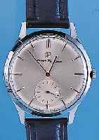 GIRARD PERREGAUX HERRENARMBANDUHR, NEUTR. METALLGEH. HARTVERCHR., AUF KUNDENWUNSCH BEID-SEITIG VERGL., BLATT REST., KL. SEK. TEILVER- T., ...