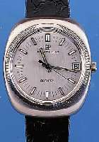 GIRARD PERREGAUX HERRENARMBANDUHR QUARTZ, REF.-NR. 9590KA, SCHWEIZ UM 1974, EDELST.- MASSIVGEH., BODEN GESCHR., BEI FERTIGST. WAS- SERGESCH., ...