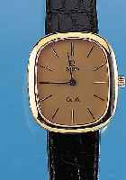 OMEGA Herrenarmbanduhr Modell De Ville, Ref.-Nr. 8110437, Schweiz um 1978, GG 750/000, Glasr. gedr., Saphirflachgl., Rundankerw., 17 St., ...