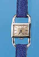 JAEGER LE COULTRE Damenarmbanduhr, Ref.-Nr. 1670, Schweiz um 1968, Edelst., Boden gedr., vers. Blatt, zum Schutz Krone außen 6, Anker- formwerk ...