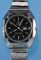 OMEGA Herrenarmbanduhr Modell Seamaster, Ref.-Nr. 1960054, Schweiz um 1975, Edelst.- Geh. incl. Massiv-Edelst.-Band, Boden gedr., ...
