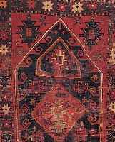 Kazak, Russland, 178 x 107cm, , EHZ 5 Wolle auf Wolle, um 1900
