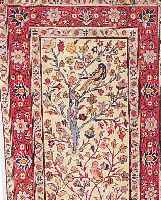 Indo-Sarogh, 192 x 104cm, , EHZ 3 Flor Wolle, ca.30 Jahre