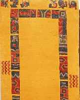 Original Nepal ca.122 X 064 cm. Flor Wolle