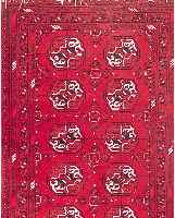 Afghane, 125 x 84cm, , EHZ 2-3 Wolle auf Wolle, ca.10 Jahre
