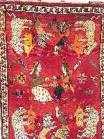 Gashgai, Persien, 148 x 107cm, , EHZ 3 Wolle auf Wolle, ca.30 Jahre