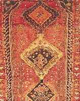 FIROUZABAD, PERSIEN, 187 X 109CM, , EHZ 4 WOLLE AUF WOLLE, CA.60 JAHRE