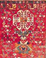 Gashgai, Persien, 137 x 94cm, , EHZ 3-4 Flor Wolle, ca.50 Jahre