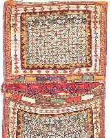 Susani Doppeltasche,168 x 49cm, , EHZ 2-3 Wolle auf Wolle , ca.60 Jahre