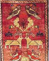 Shischbloki, Persien, 115 x 72cm, , EHZ 2 Wolle auf Wolle, ca.50 Jahre