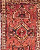 Serabend, Persien, 206 x 125cm, , EHZ 2 Flor Wolle, ca.30 Jahre