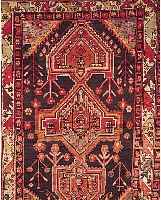 Shasawan, Persien, 206 x 133cm, , EHZ 3 Flor Wolle, ca.40 Jahre