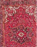 Ahar, Persien, 350 x 250cm, , EHZ 3 Flor Wolle, ca.40 Jahre