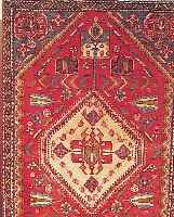 Mobareke, Persien, 186 x 116cm, , EHZ 3-4 Flor Wolle, ca.40 Jahre