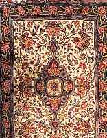 BIDJAR, PERSIEN, 104 X 73CM, FLOR WOLLE