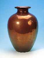 Große Vase, Karlsruhe, um 1935-38, Keramik, Lüsterglasur, nach Kanitz, H. 41 cm