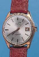 LONGINES HERRENARMBANDUHR ADMIRAL, REF.-NR. 8201-1, SCHWEIZ UM 1964, METALL M. RG-AUFL. BERIEB., EDELST.-SCHR.-BOD., ...