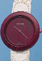 KONVOLUT: 2 TISSOT ARMBANDUHREN, SET FüR DAMENUND HERREN, BEIDE SERIE WOODWATCH, EDELHOLZ-GEH., MINERALFLACHGL., ORIG.-LEDERB., HIGH- ...