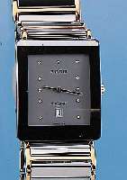RADO HERRENARMBANDUHR DIASTAR, REF.-NR. 1600282,3, SCHWEIZ UM 1992, EDELST./HIGH-TECH-KERAMIK, BOMB. SAPHIRGL. üBER GES. GEH.-BE- REICH ...