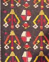 Kelim,Türkai.ca 215 x 91 cm. Wolle/Wolle. Ehz 3.gek?rzt.ca 60 Jahre.