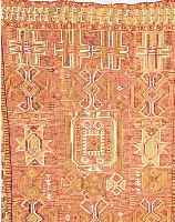 KELIM, FINNLAND, 224 X 164CM, EHZ 4-5 WOLLE AUF WOLLE, UM 1920, SELTEN