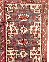 KARS, TüRKEI, 180 X 106CM, EHZ 3 WOLLE AUF WOLLE, CA.40 JAHRE