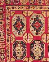 SIVAS KELIM TüRKEI, 366 X 308CM, EHZ 3 WOLLE AUF BAUMWOLLE, UM 1940
