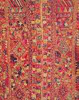 Syrische Decke, 244 x 160cm, EHZ 3-4 Wolle auf Wolle, um 1920